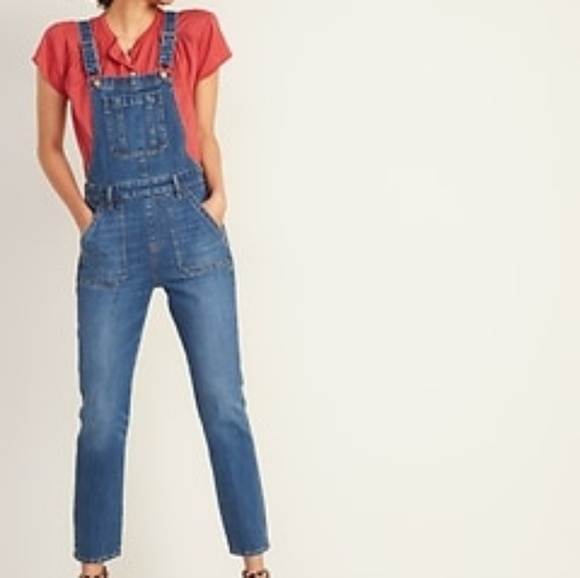 womens denim overalls old navy